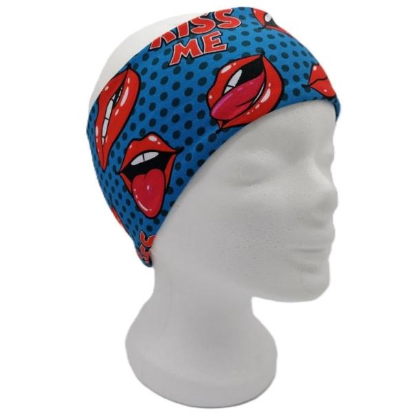 Stirnband retro Kiss